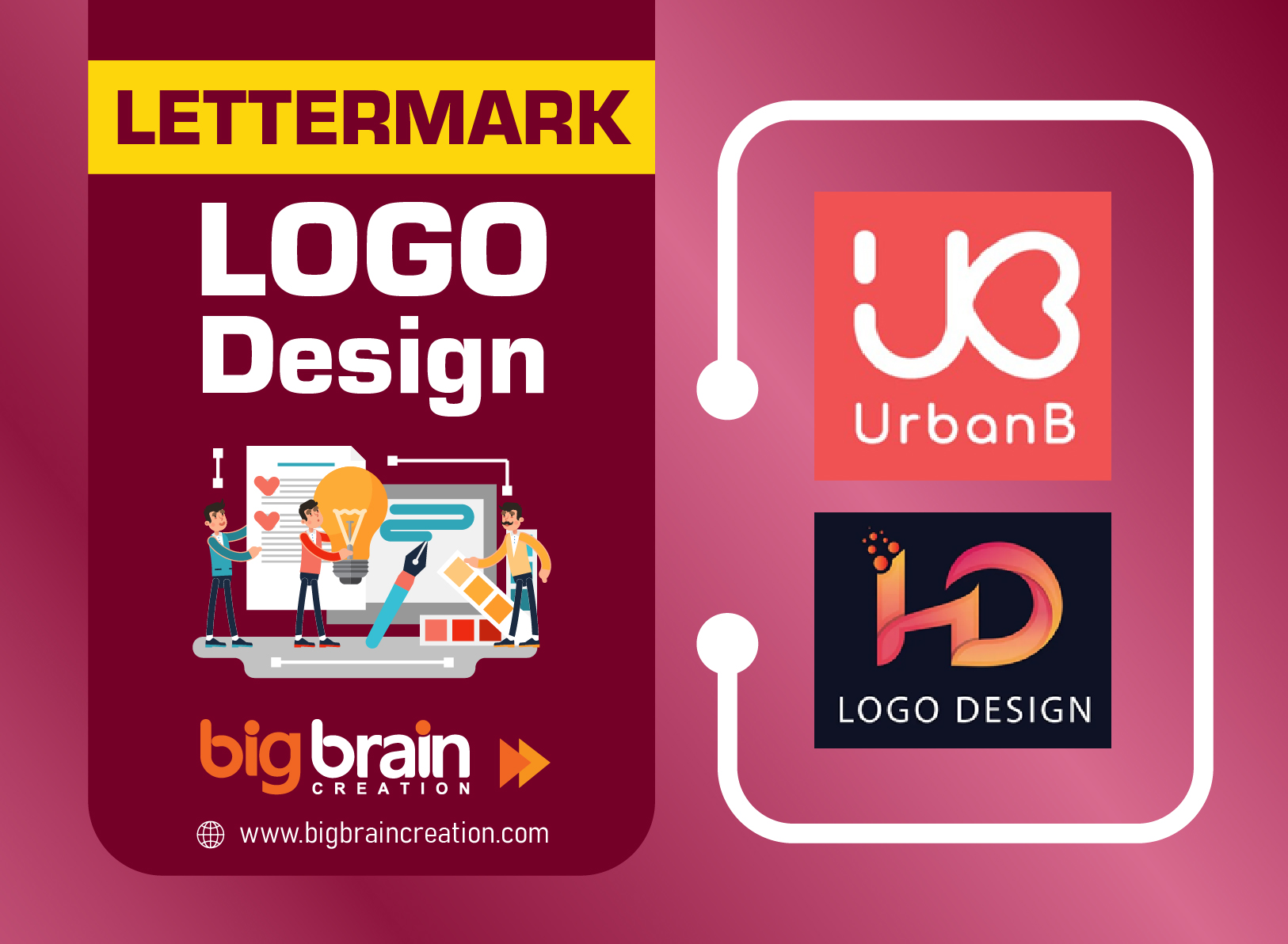 Lettermark Type Logo Designing