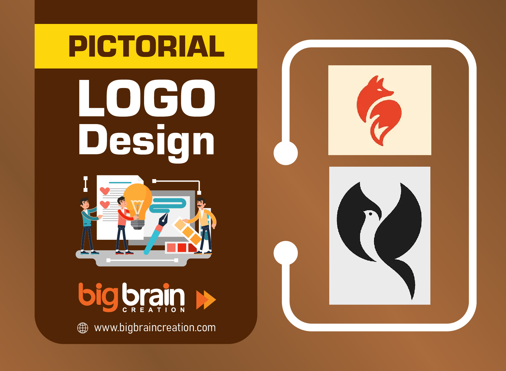 Pictorial Type Logo Designing