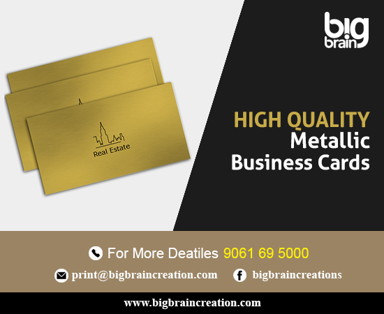 metallic-type-business-cards
